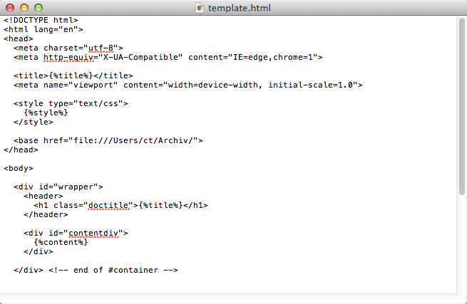 use textedit for html on mac