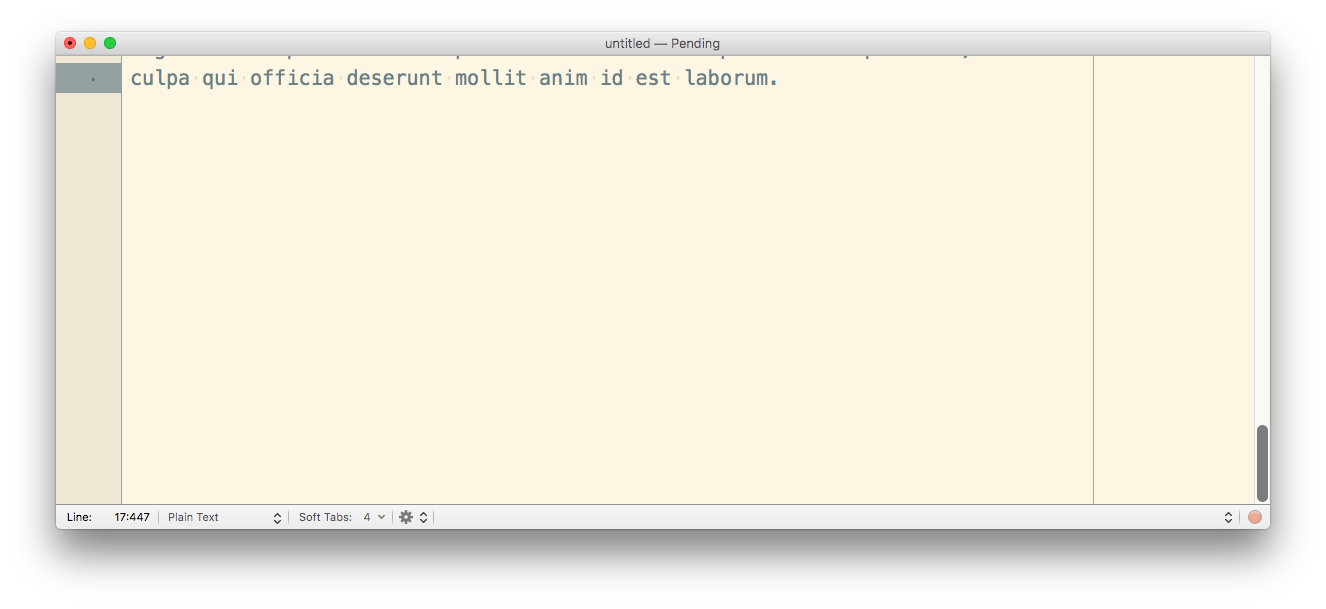 textmate set up two window